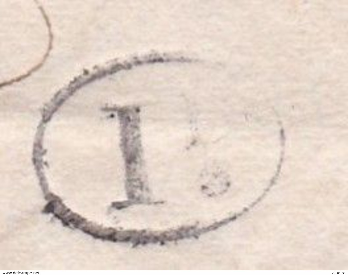 1831 - Lettre Pliée Avec Corresp 2 Pages D' Agen (cachet Fleurons Simples) Vers Tournecoupe - Décime Rural - 1801-1848: Précurseurs XIX