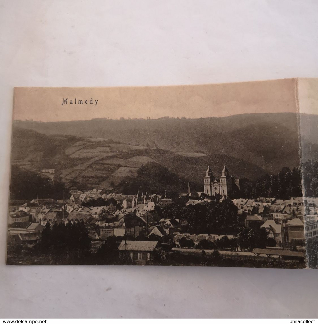 Malmedy // 3 Delige Kaart (2 Fold Card) Panorama 19?? Ed. Xavier Delputz - Malmedy