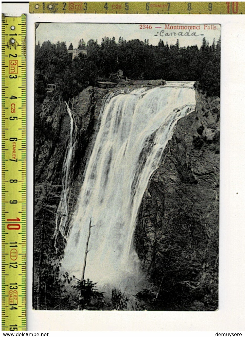 59460 -d5-  MONTMORENCI FALLS - Cataratas De Montmorency