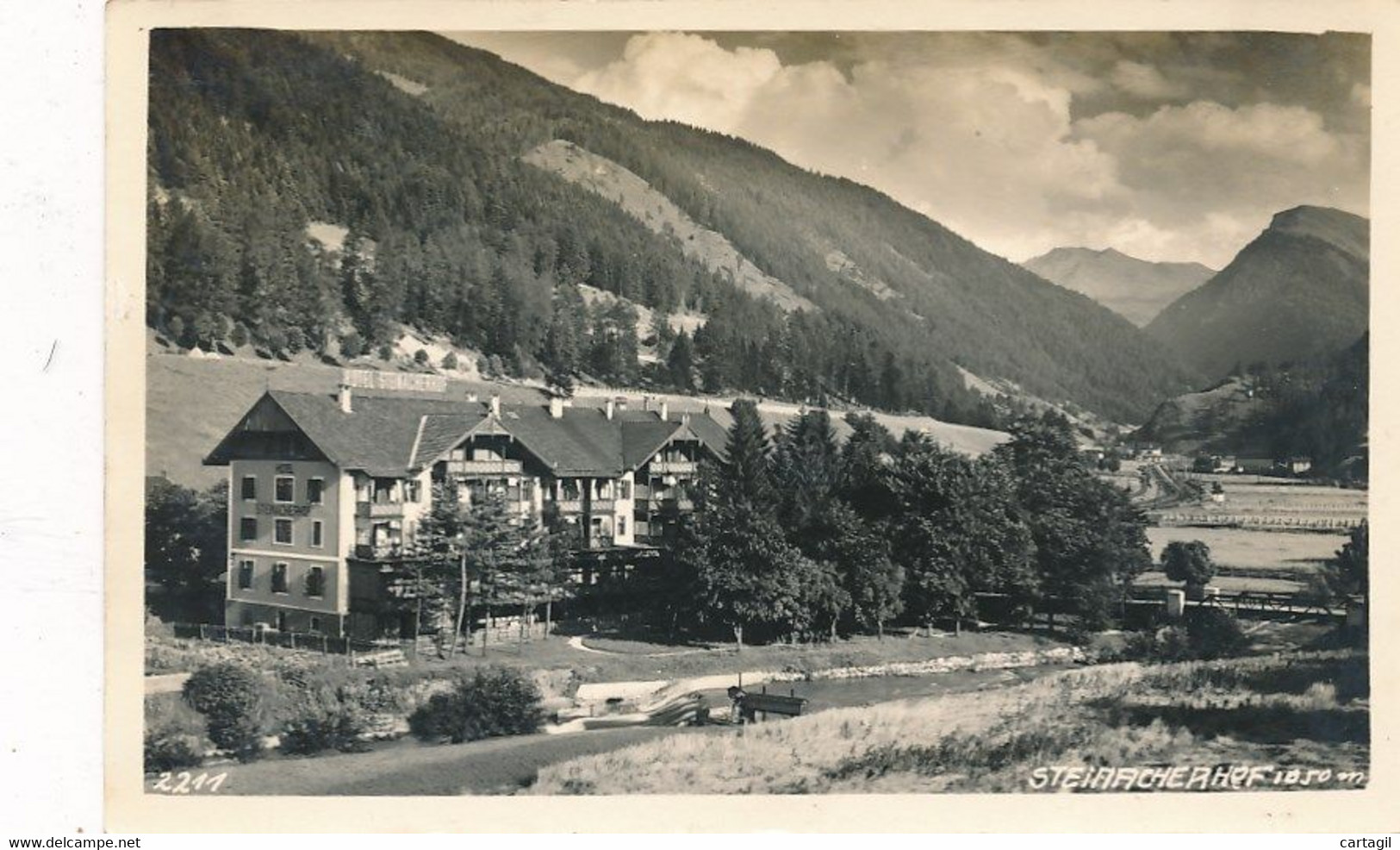 CPA (Fotokarte Rückseite Beklebt) - 16350- Autriche -Steinach -Hotel Steinacherhof -Envoi Gratuit - Steinach Am Brenner