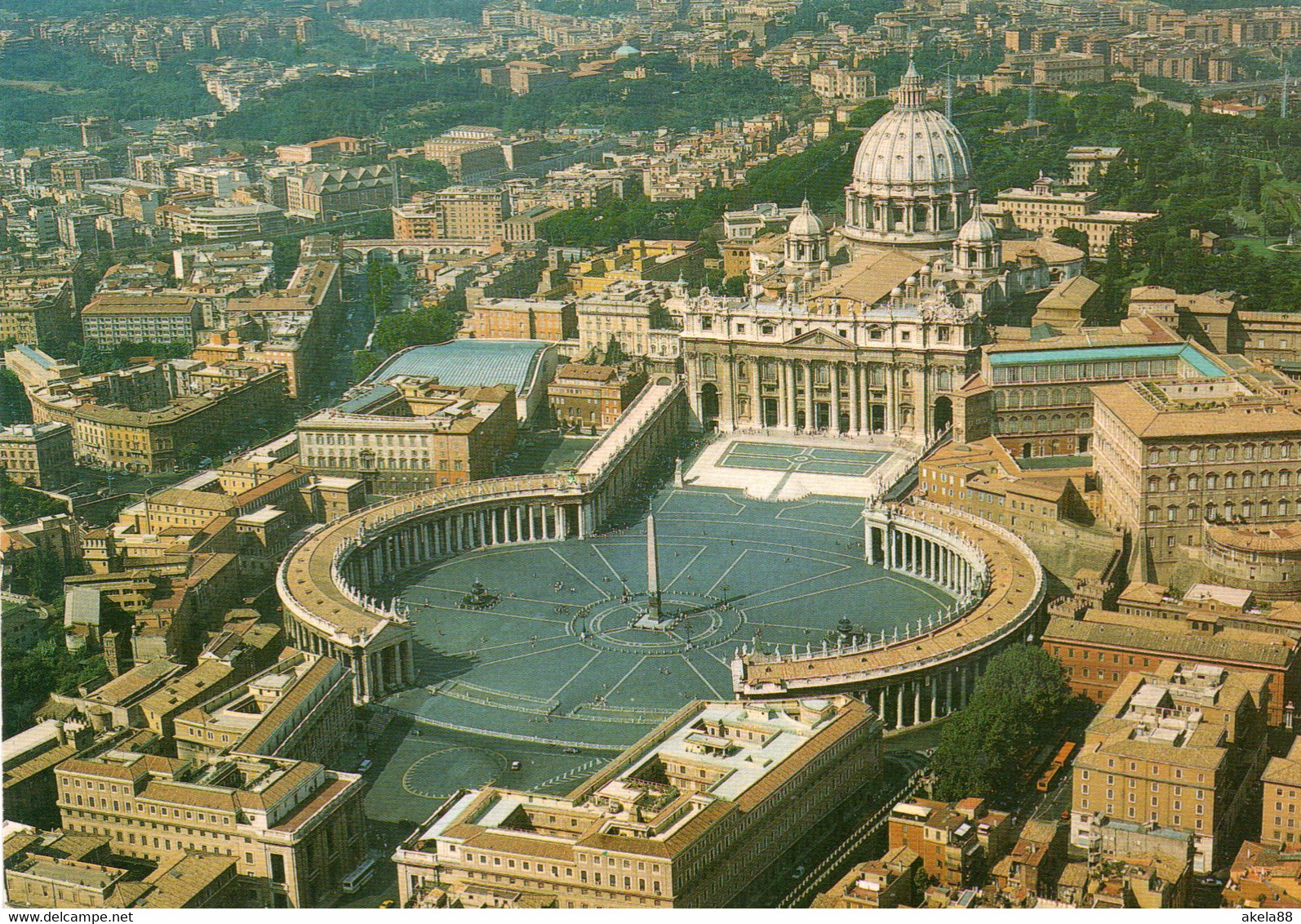 CITTA DEL VATICANO 1994 - VIAGGI DI GIOVANNI PAOLO II - BENIN - UGANDA - SUDAN - PIAZZA SAN PIETRO - Lettres & Documents