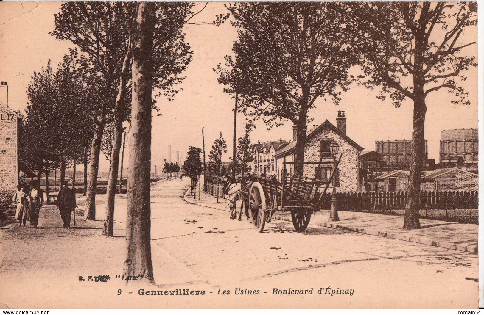 GENNEVILLIERS-LES USINES-BOULEVARD D'EPINAY - Gennevilliers