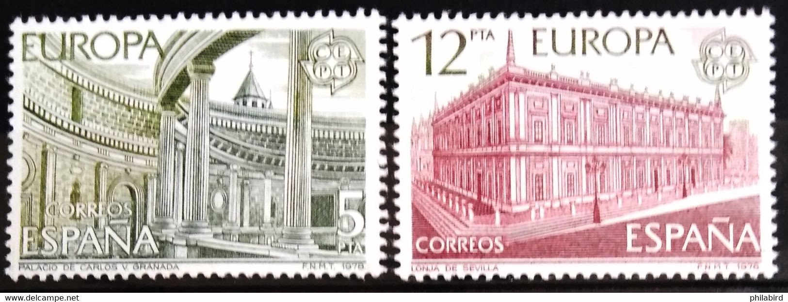 EUROPA 1978 - ESPAGNE                    N° 2119/2120                        NEUF** - 1978