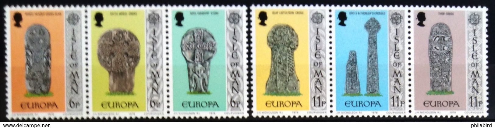 EUROPA 1978 - ILE DE MAN                   N° 120/125                        NEUF* - 1978