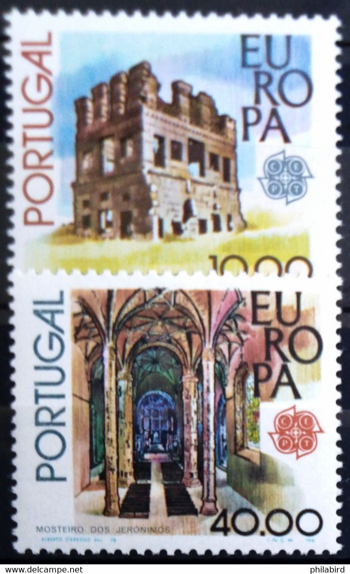 EUROPA 1978 - PORTUGAL                  N° 1383/1384                        NEUF* - 1978
