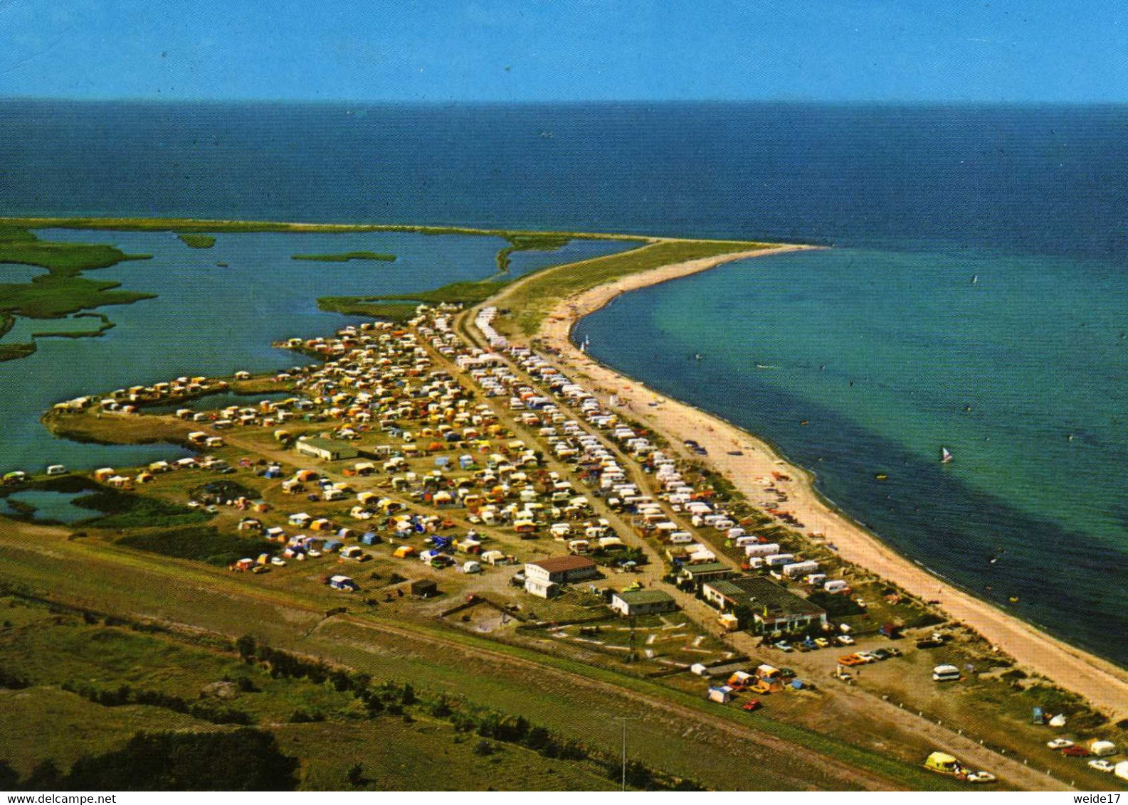 04335 - Blick Auf Den Campingplatz DÄNSCHENDORF Am Fehmarnbelt Auf Der Insel Fehmarn - Fehmarn