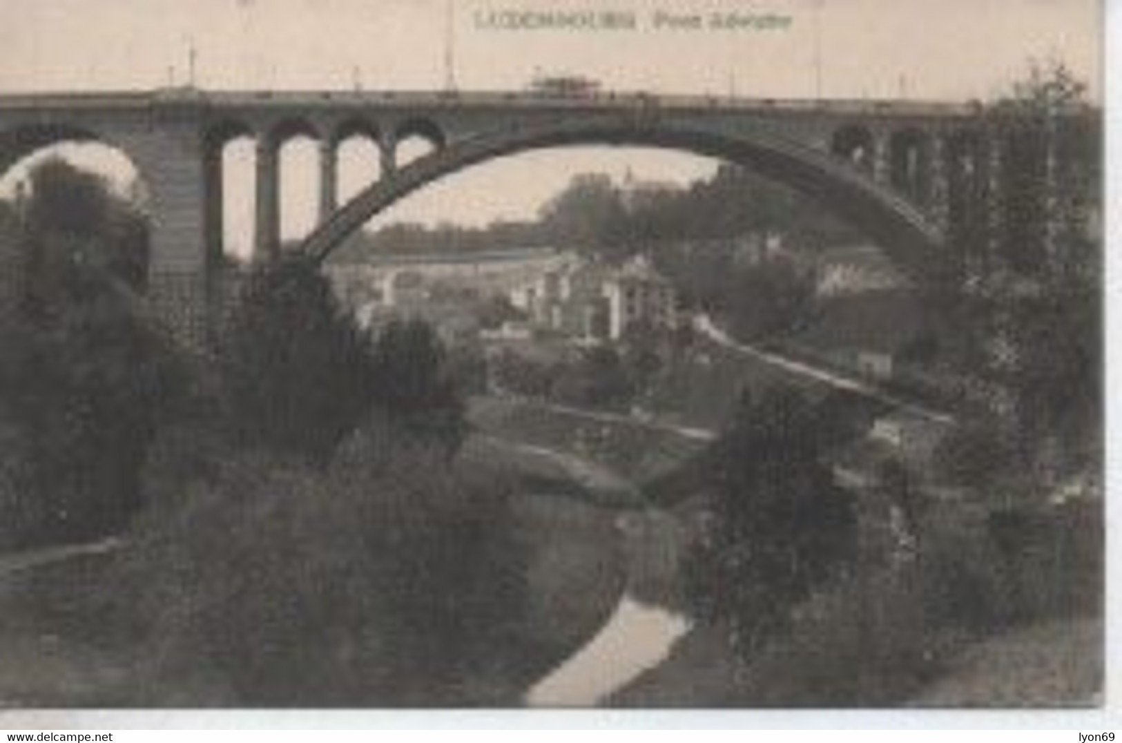 LUXEMBOURG  PONT ADOLPHE  OBLITERATION - Bettemburg