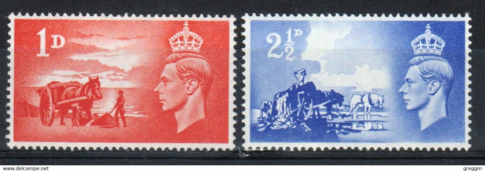 Great Britain George VI Regional Issues Channel Islands 3rd Anniversary Of Liberation In Unmounted Mint - Ohne Zuordnung