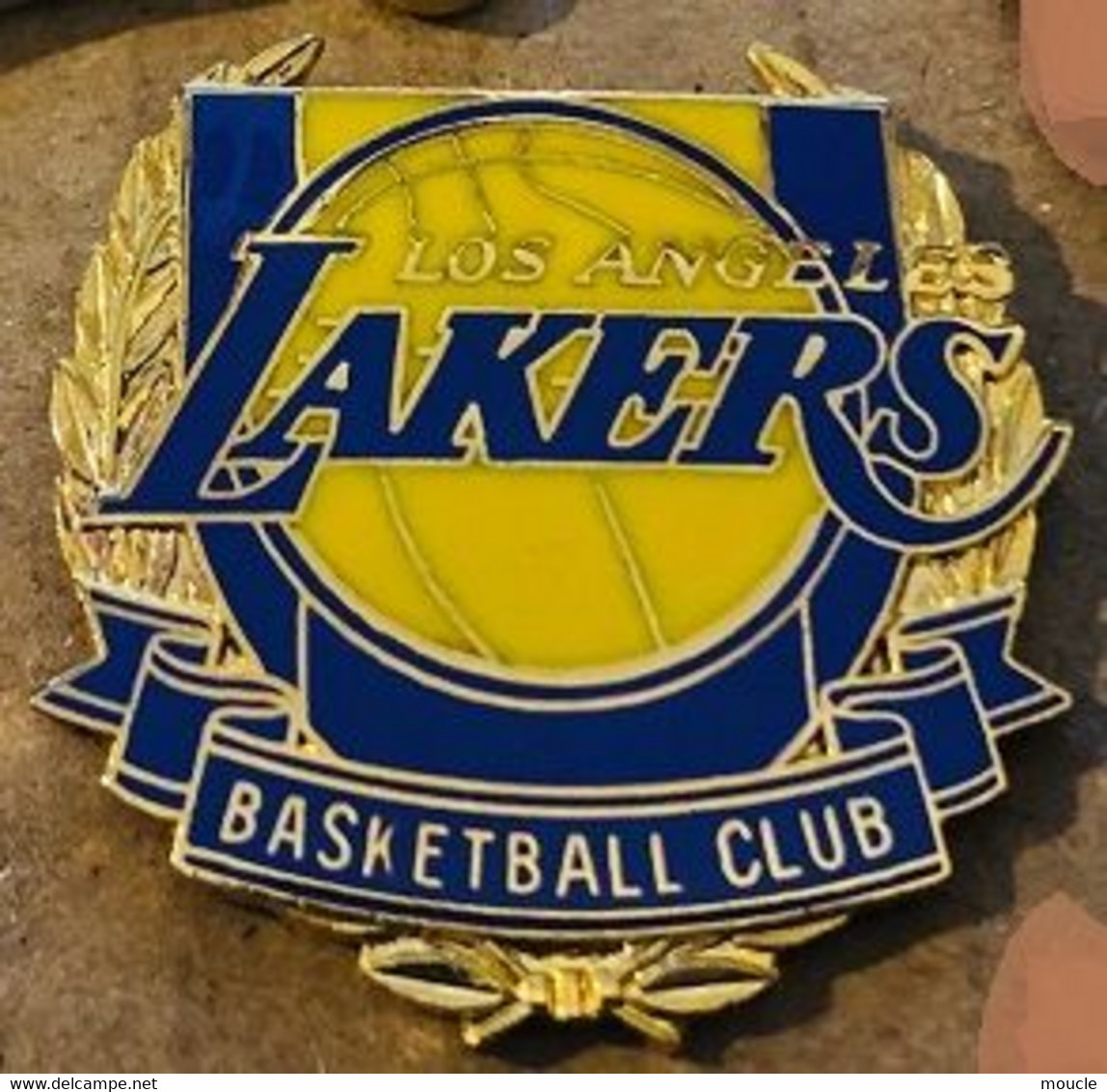 LOS ANGELES LAKERS - BASKEBALL CLUB - USA - ETATS UNIS D'AMERIQUE - NBA - UNITED STATES - LAURIERS - BALLON -    (14) - Pallacanestro