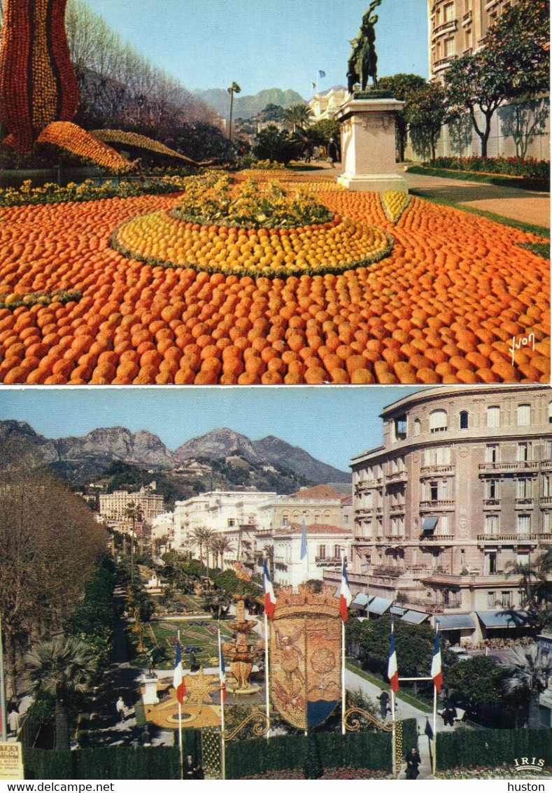 Carnaval De MENTON - Fête Du Citron - LOT 11 CARTES - Carnaval