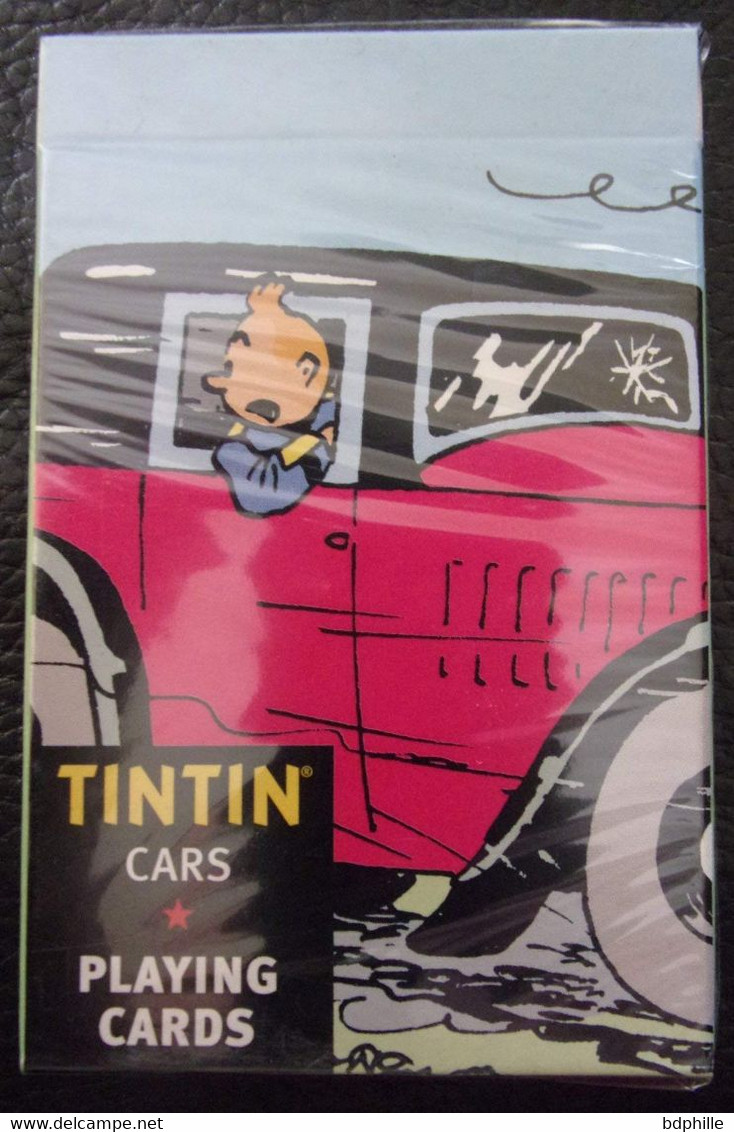 Hergé Moulinsart Jeu 54 Cartes Tintin Voitures EO 2004 NEUF - Figurine In Plastica