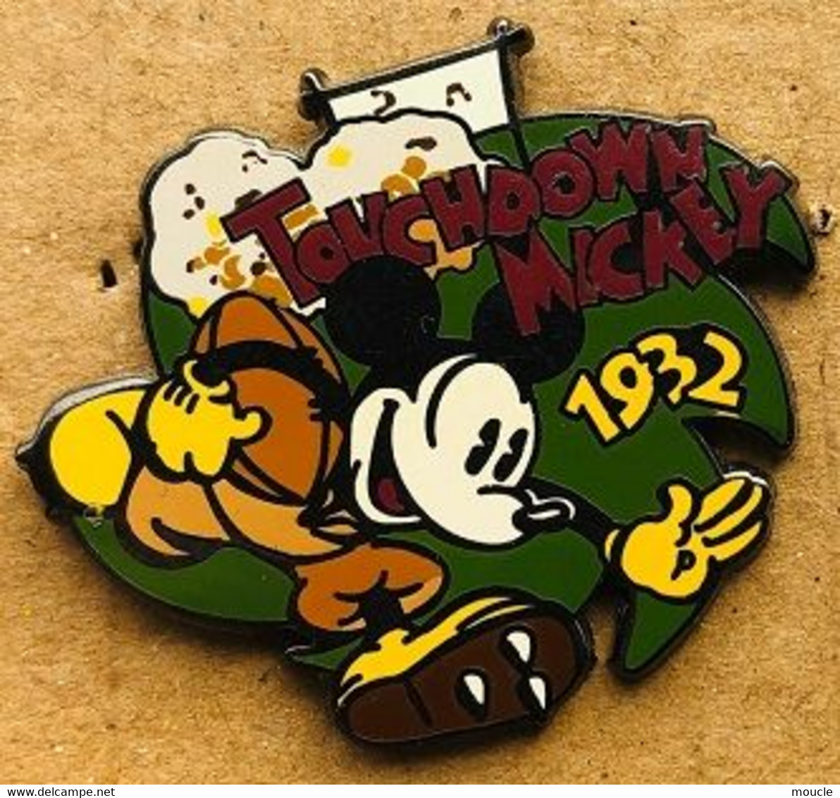 MICKEY MOUSE - SOURIS - MAUS - FOOTBALL AMERICAIN - US - TOUCHDOWN MICKEY 1932 - WALT DISNEY - TOPO - (20) - Disney