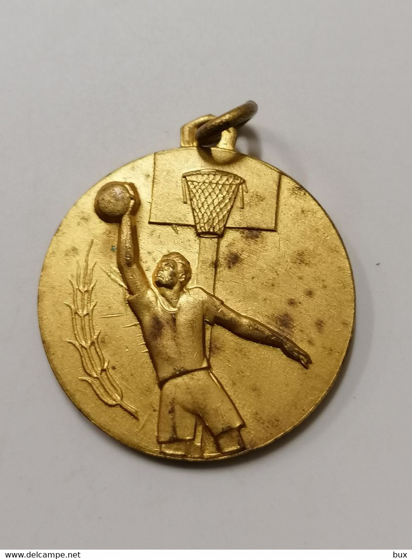 1963 PASQUA TARANTO  BASKET BALL PALLACANESTRO DA BARI ITALIA ATHLETICS ATLETIC  SPORT MEDAGLIA MEDAL - Athlétisme