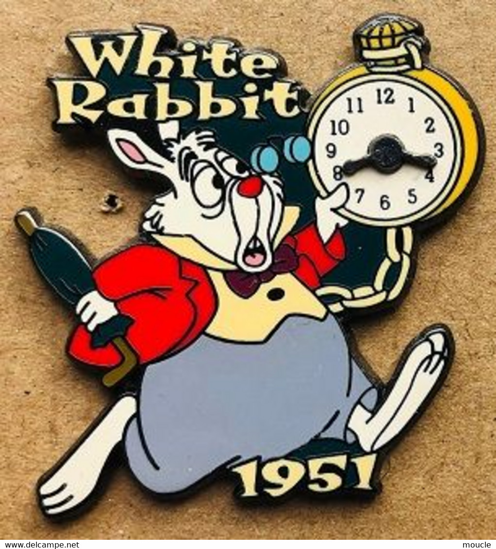 MONTRE - HORLOGE - UHR - OROLOGIO - WATCH - ALICE AUX PAYS DES MERVEILLES - WALT DISNEY - WHITE RABBIT - 1951 - EGF-(20) - Disney