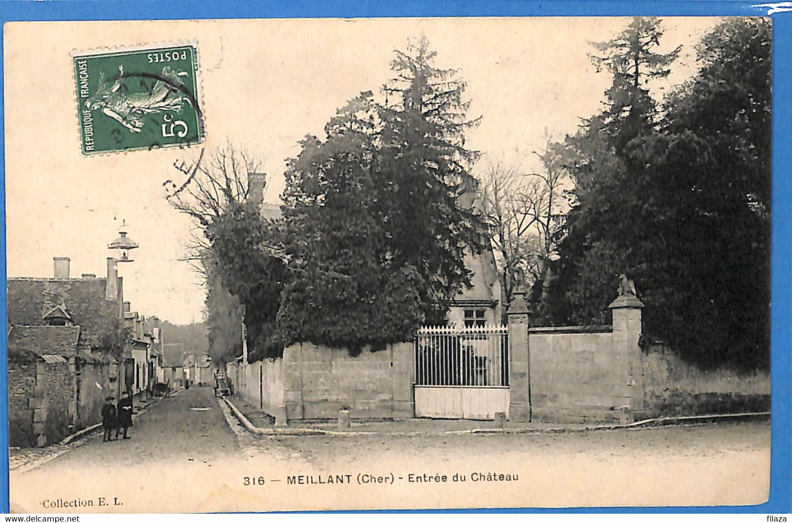 18 - Cher -  Meillant - Entree Du Chateau   (N6830) - Meillant