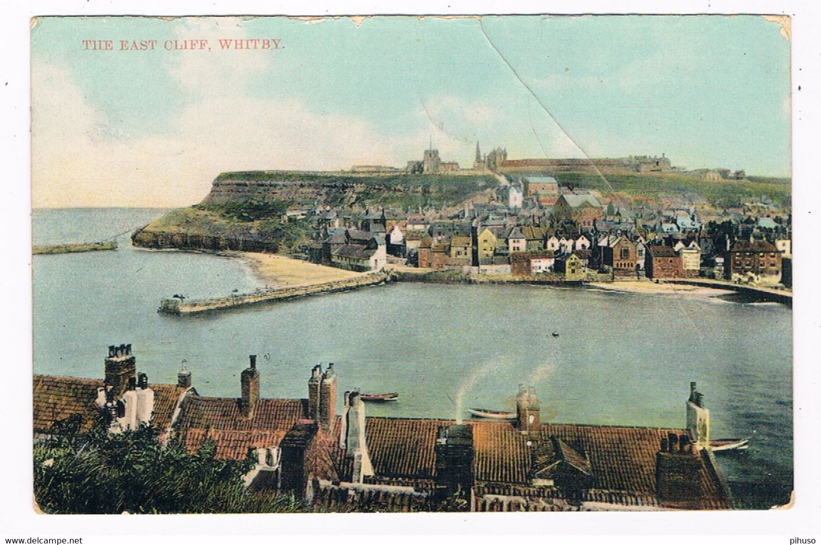 UK-3685  WHITBY : The East Cliff - Whitby