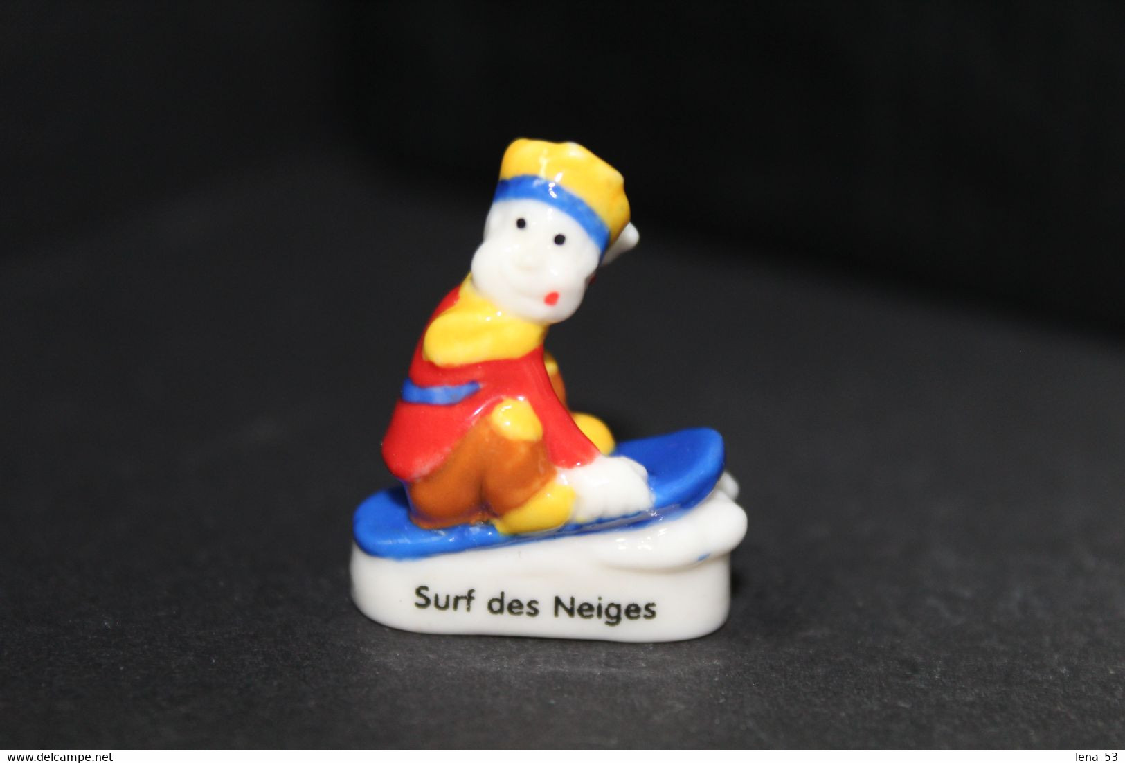 Fève De La Série LES SPORTS D'HIVER ( Pasquier ) - Surf Des Neiges - 2006 - (Réf. 018) - Sports