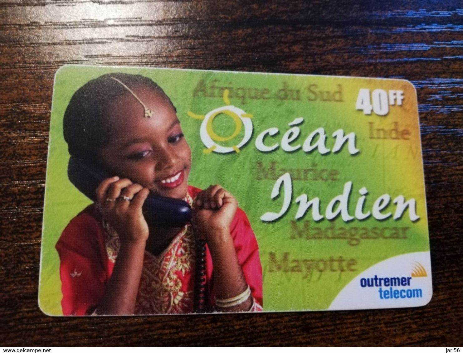 ST MARTIN  OUTREMER TELECOM/ 40FF OCEAN INDIEN / EARLY CARD    ** 6754 ** - Antilles (Françaises)