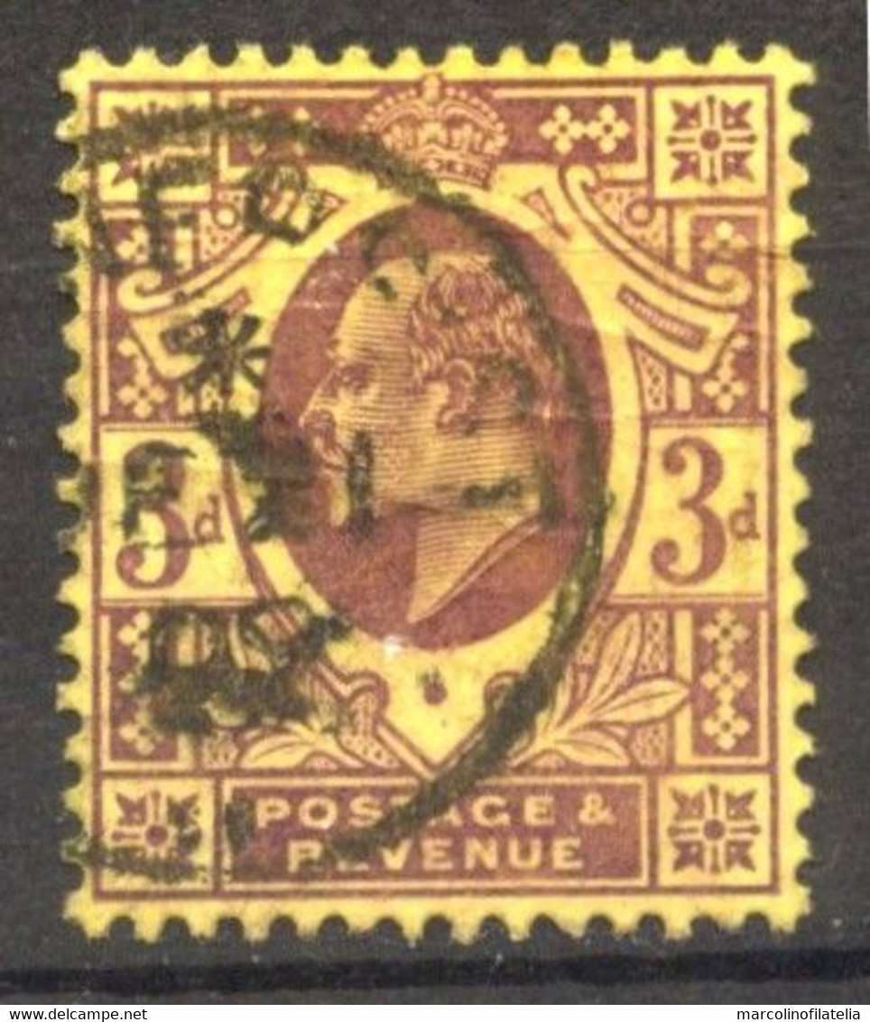 GRAN BRETAGNA - GREAT BRITAIN - Year 1902 - KING  EDWARD 7th  - Usato -used - Utilisè - Gestempelt. - Used Stamps