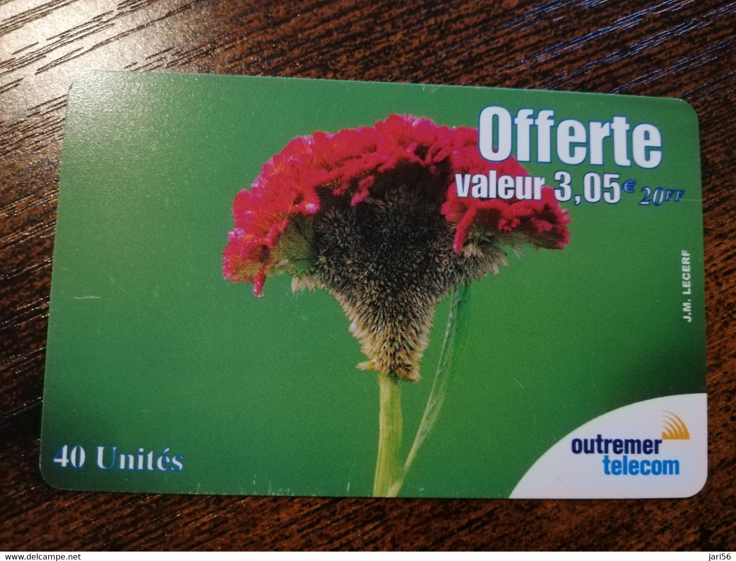 ST MARTIN  OUTREMER TELECOM/ 20FF OFFERTE  FLOWER     ** 6757 ** - Antilles (French)