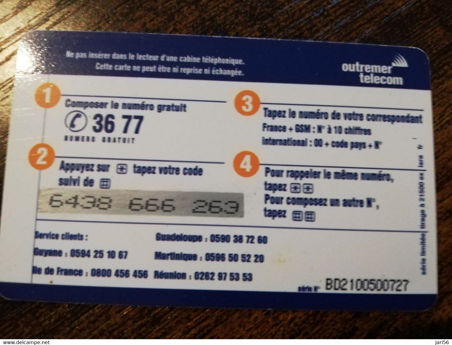 ST MARTIN  OUTREMER TELECOM/ 20FF OFFERTE  CARTOON      ** 6758 ** - Antillas (Francesas)