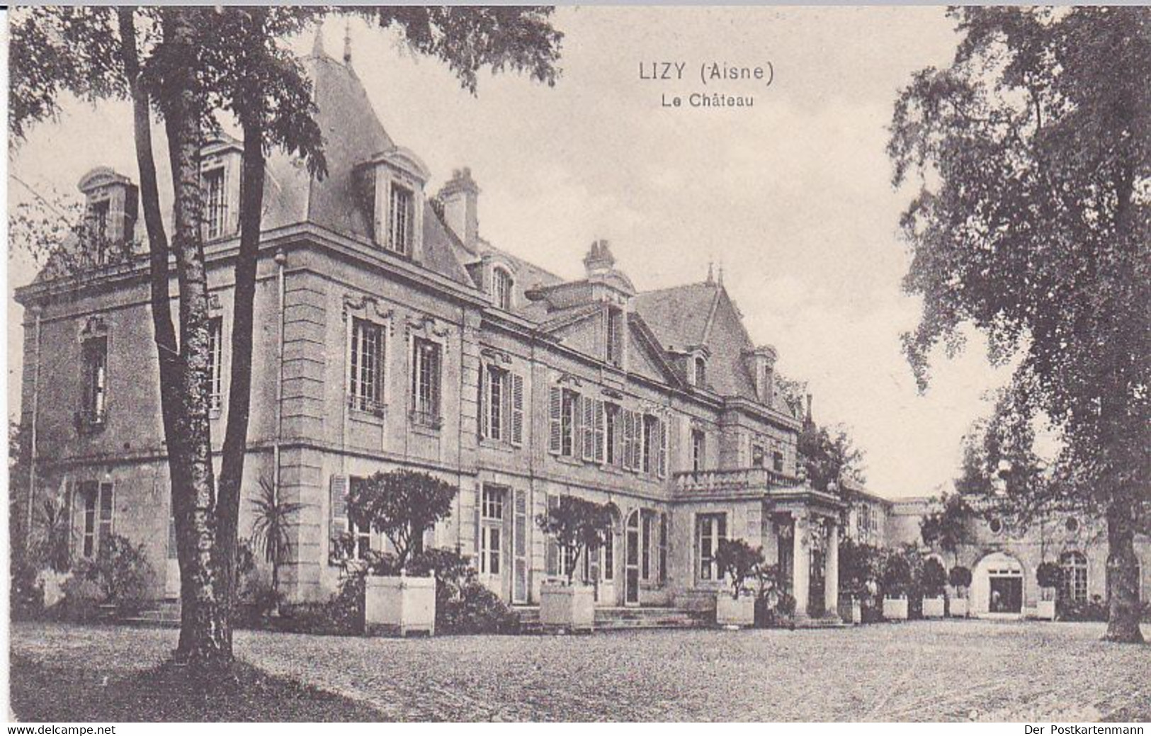 { 02  - LIZY Le Château  Carte Allemande 1° Guerre - Sonstige & Ohne Zuordnung