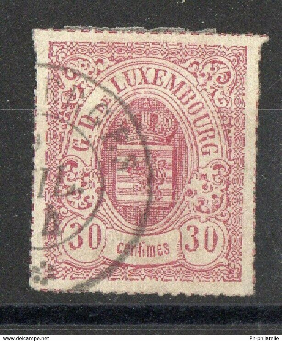 LUXEMBOURG: TIMBRE OBLITERE N°21 - 1859-1880 Armoiries