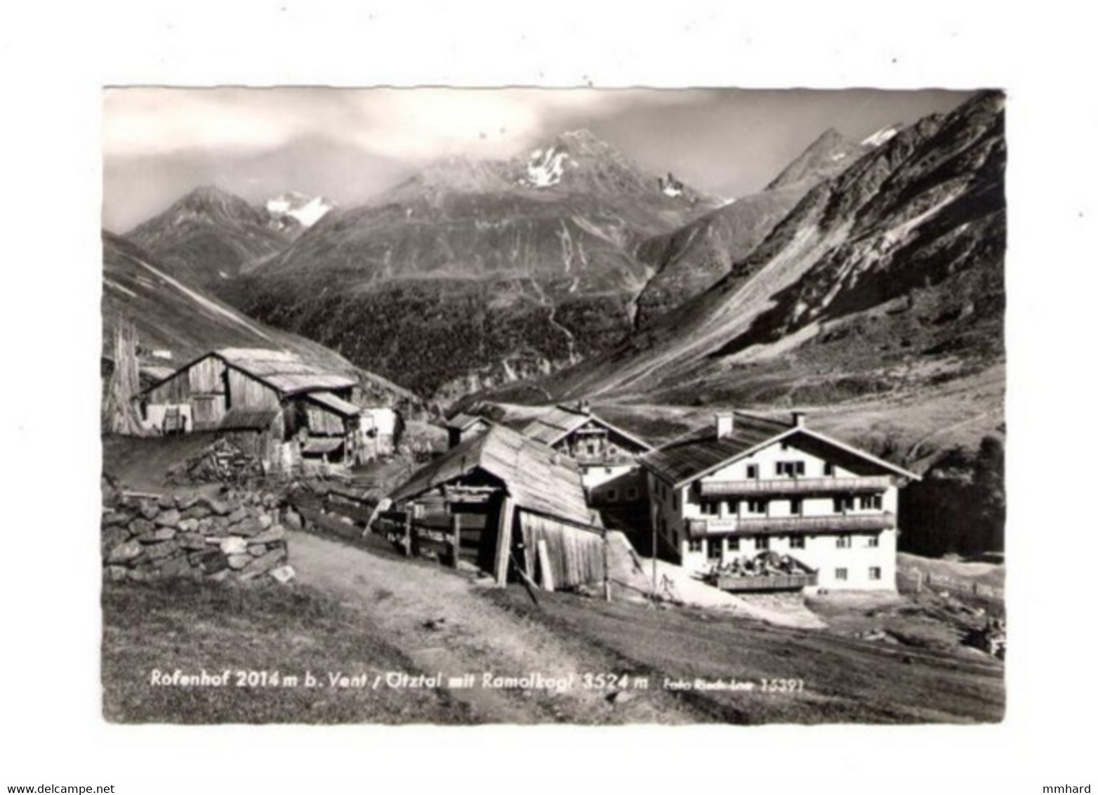 AK Rofenhof B. Vent Ötztal Tirol Österreich - Galtür