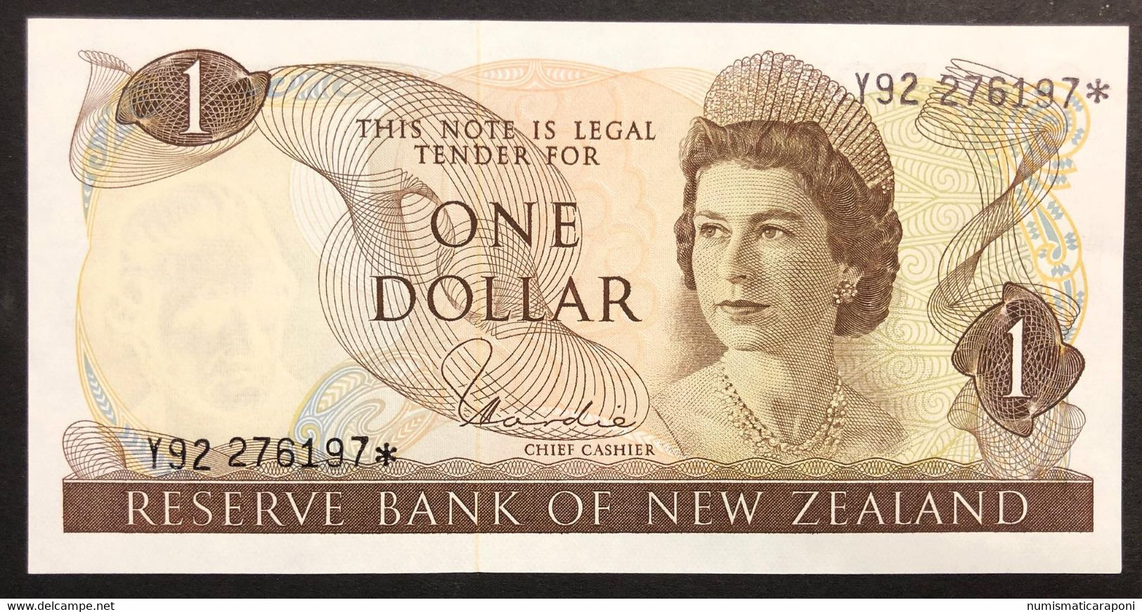 Nuova Zelanda NEW ZEALAND 1 Dollar  (1977-81) $ STAR REPLACEMENT PICK#163d  LOTTO 3706 - New Zealand