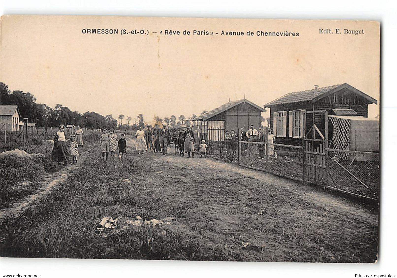 CPA 94 Ormesson Rêve De Paris Avenue De Chennevieres - Ormesson Sur Marne