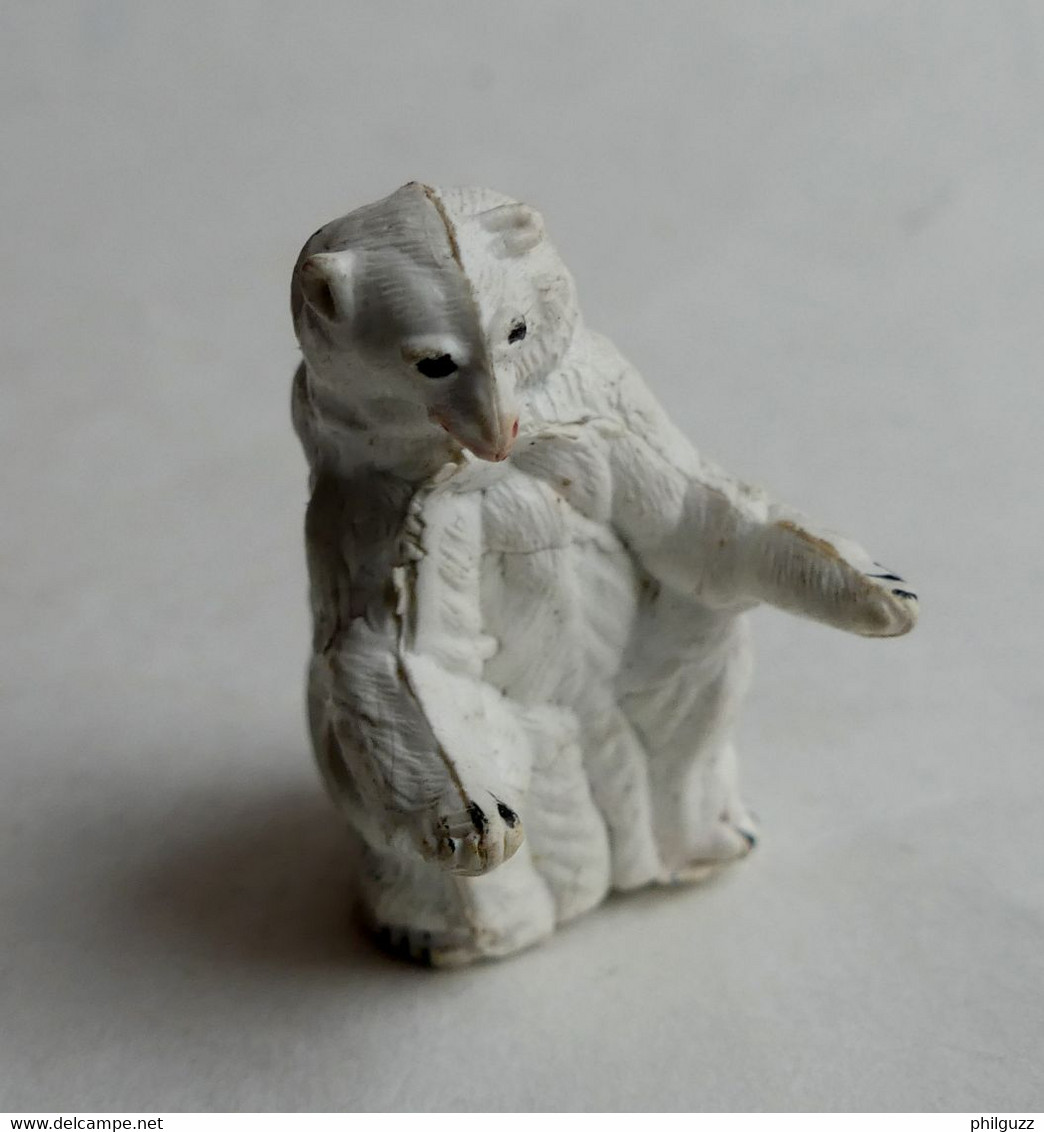 FIGURINE PUBLICITAIRE AVIA LE ZOO OURS BLANC Animaux Animal - Sonstige & Ohne Zuordnung