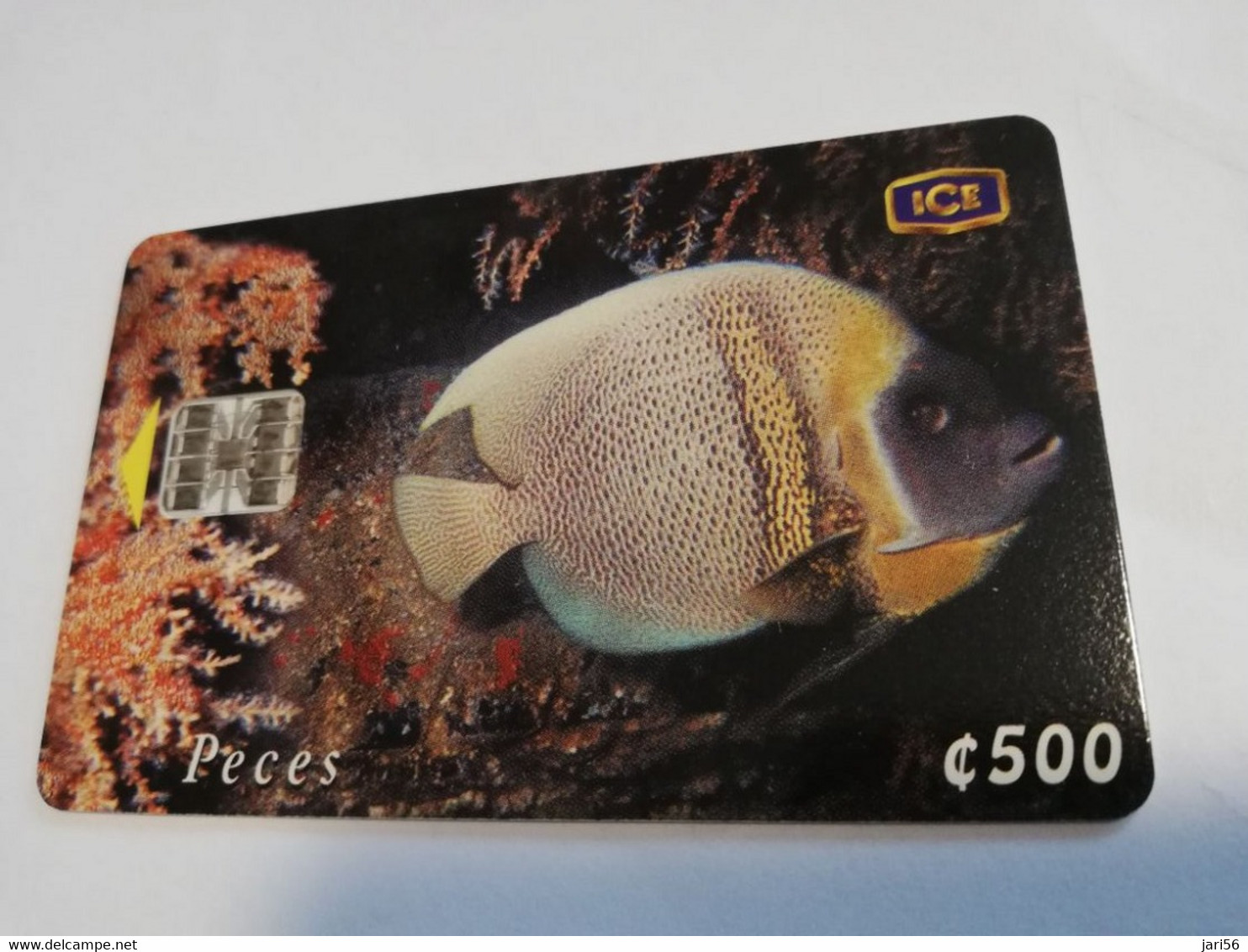 COSTA RICA 500 COLONES   TROPICAL FISH  CHIPCARD   Fine Used Card  ** 6789** - Costa Rica