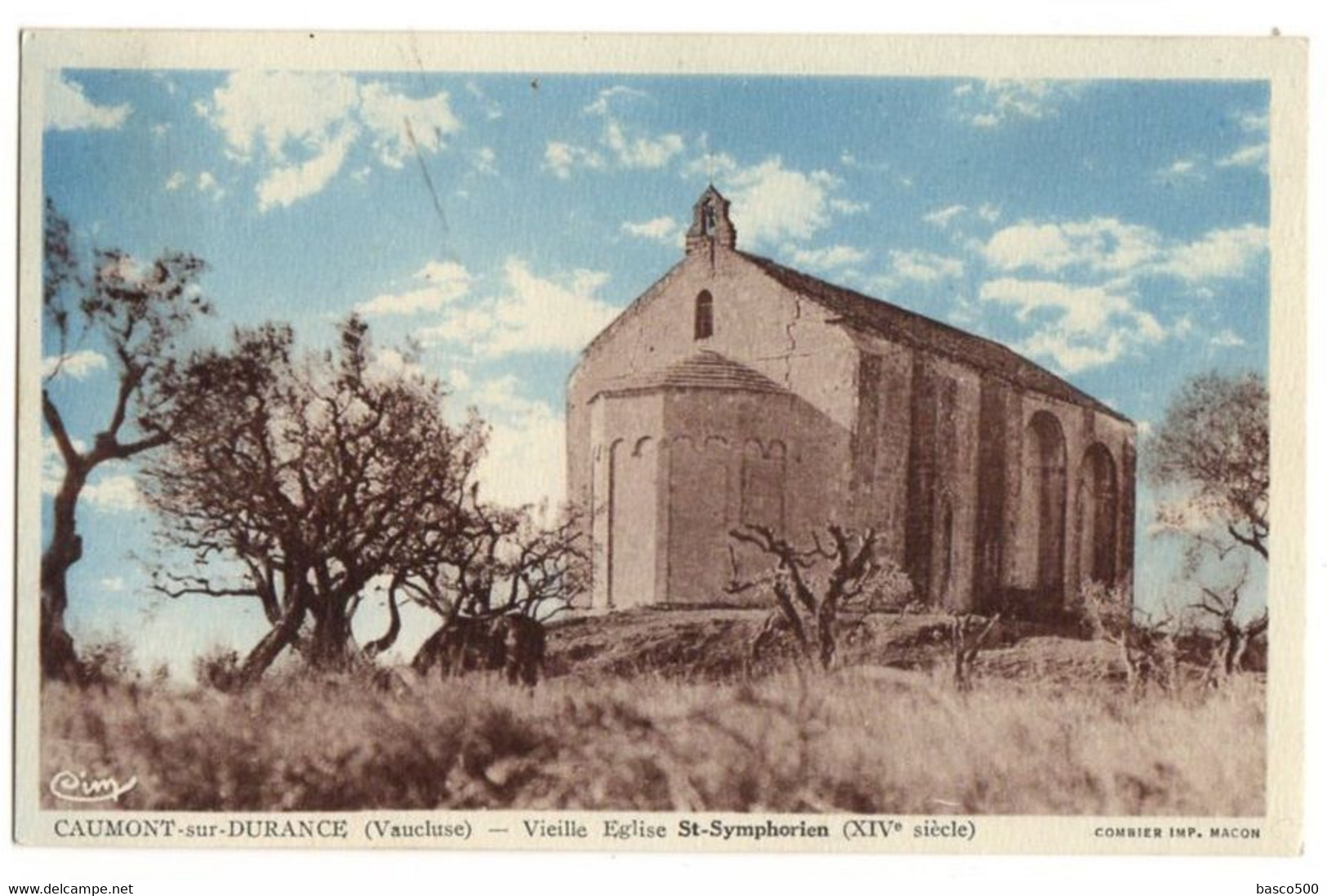 CAUMONT Sur DURANCE : Vieille EGLISE St SYMPHORIEN - Caumont Sur Durance