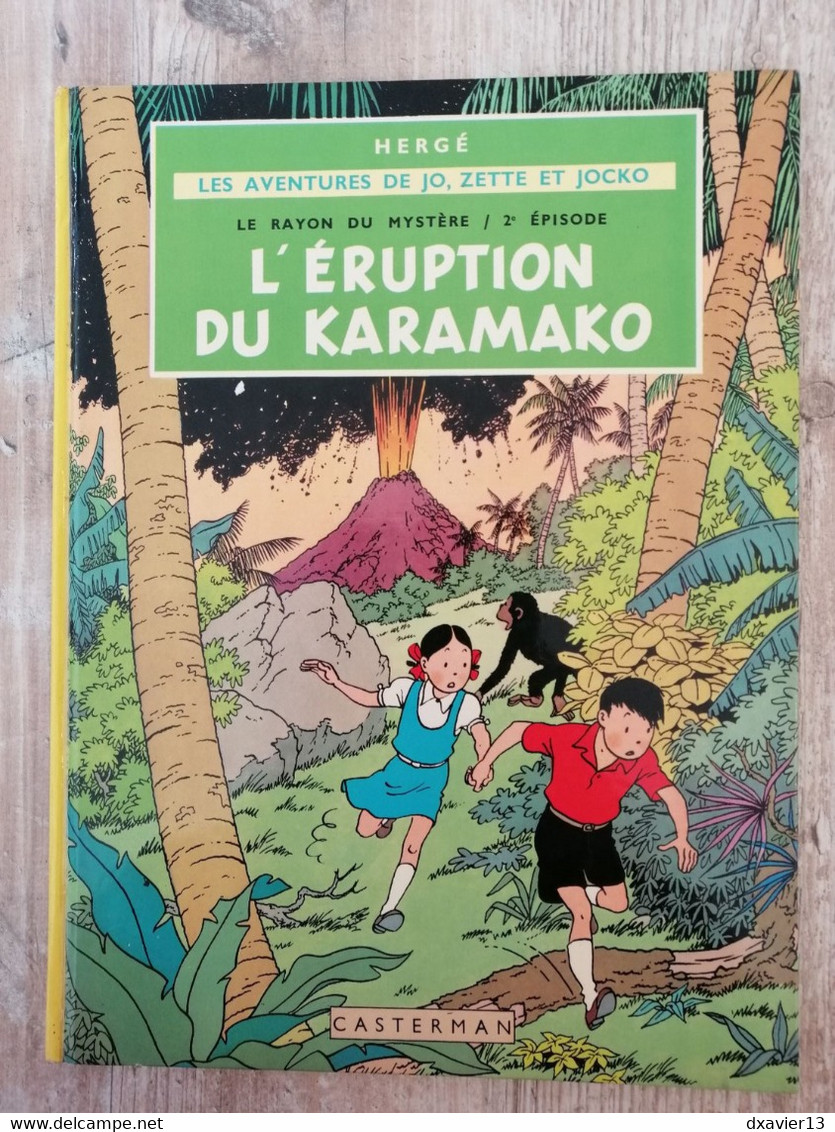 Bande Dessinée - Les Aventures De Jo, Zette Et Jocko - L'Eruption Du Karamako (1967) - Jo, Zette & Jocko