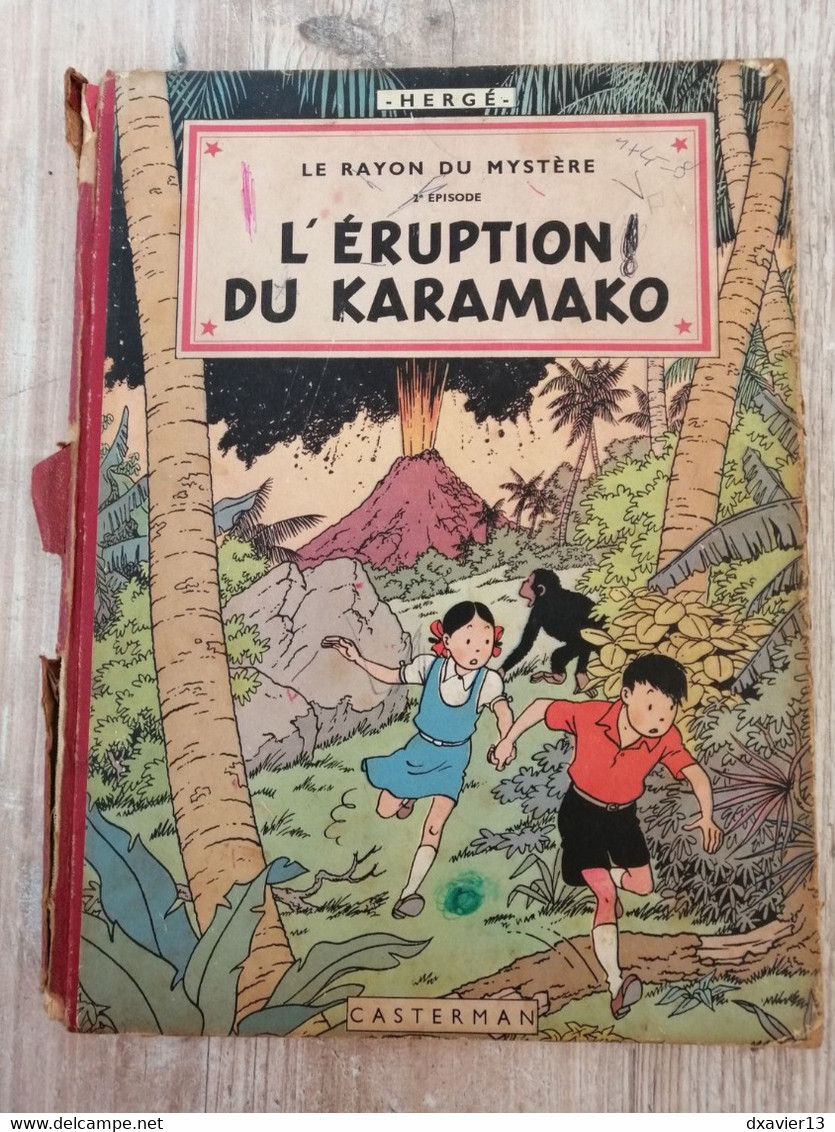 Bande Dessinée - Les Aventures De Jo, Zette Et Jocko - L'Eruption Du Karamako (1952) - Jo, Zette & Jocko