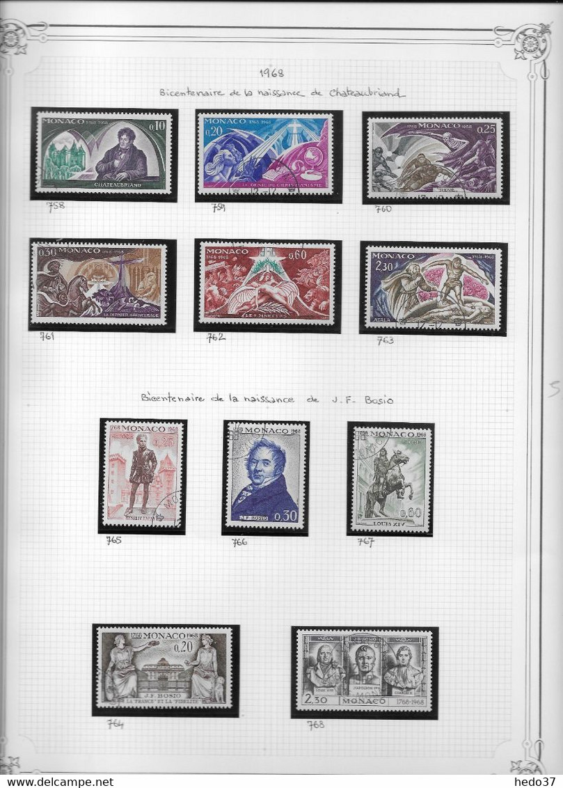 Monaco - Collection Vendue Page Par Page - Timbres Neufs ** Sans Charnière / Oblitérés - TB - Collezioni & Lotti