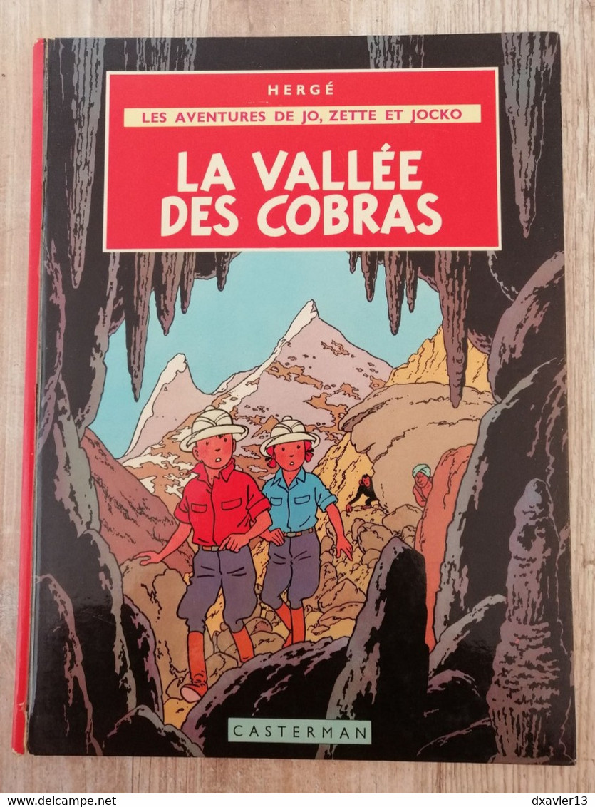 Bande Dessinée - Les Aventures De Jo, Zette Et Jocko - La Vallée Des Cobras (1966) - Jo, Zette & Jocko