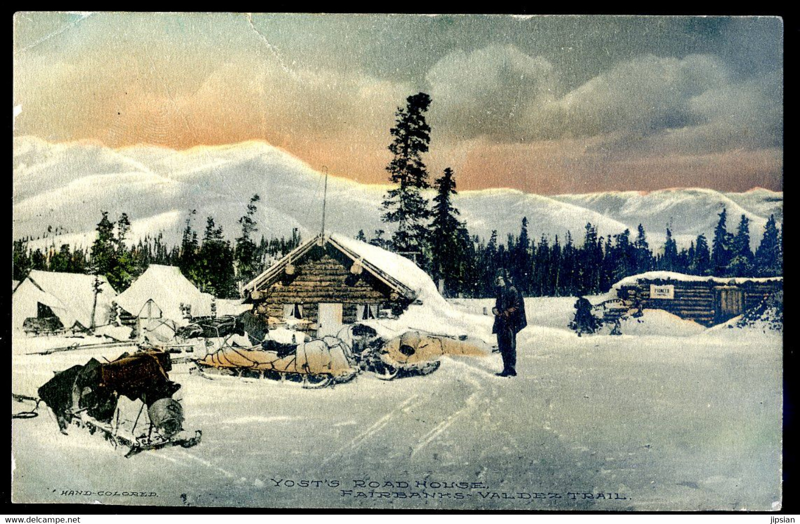 Cpa Des USA  Alaska Fairbanks - Valdez Trail -- Yost's Road House  JA22-68 - Fairbanks