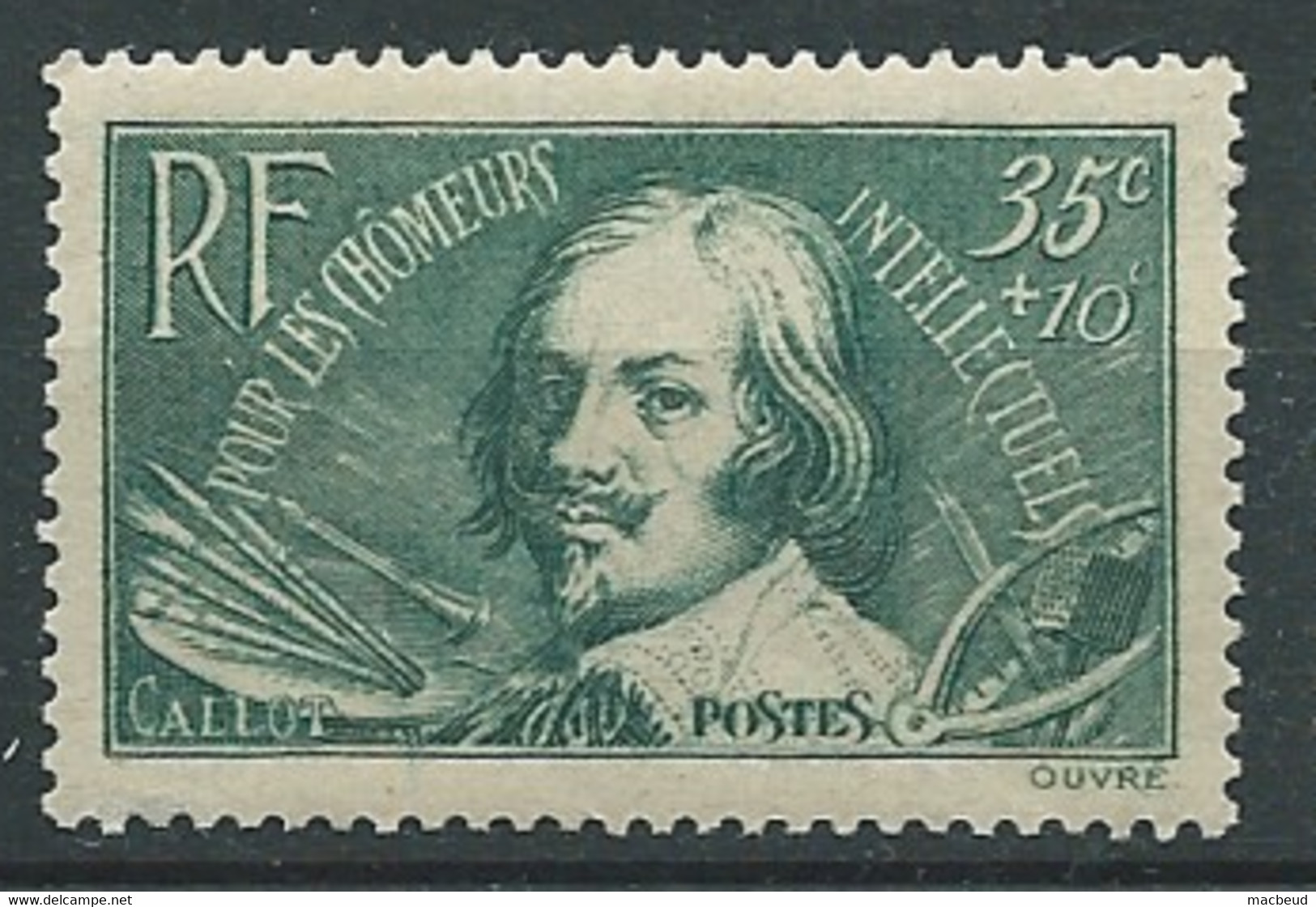 France - Yvert N° 381 * ( Yvert Cote 3 Euros -  Bip 6918 - Unused Stamps