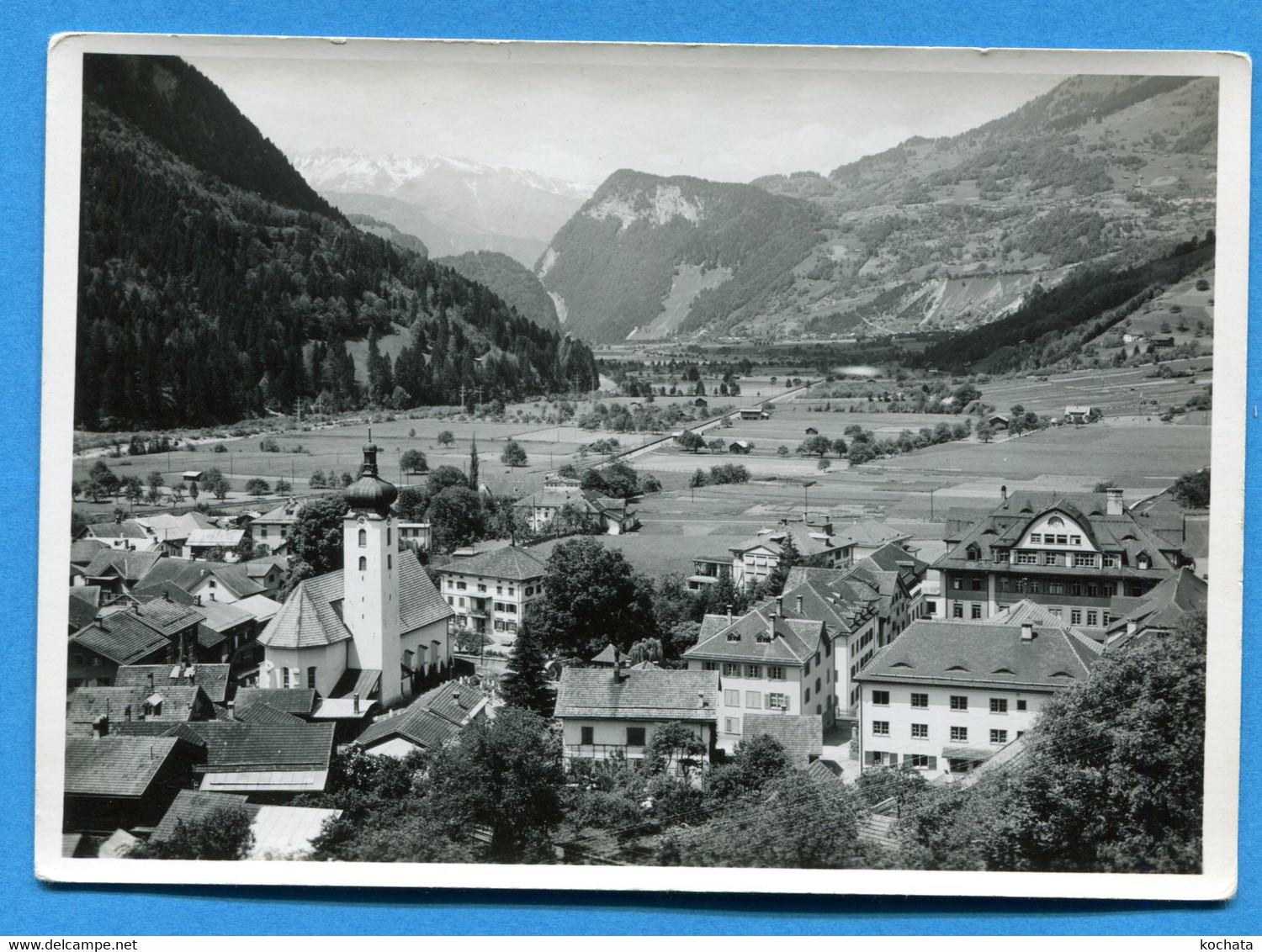 Val284, Schiers, 5452, Mischol, GF, Circulée 1947 Sous Enveloppe - Schiers