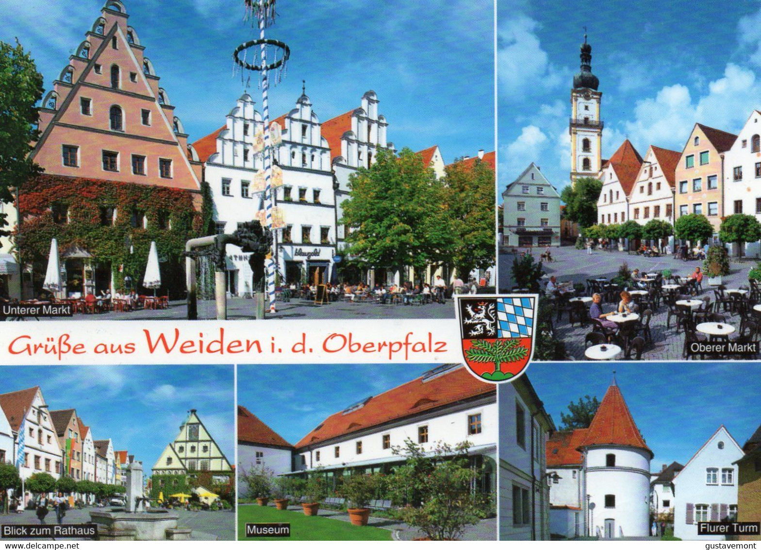 CPM WEIDEN In Der OBERPFLAZ 5 Vues - Weiden I. D. Oberpfalz