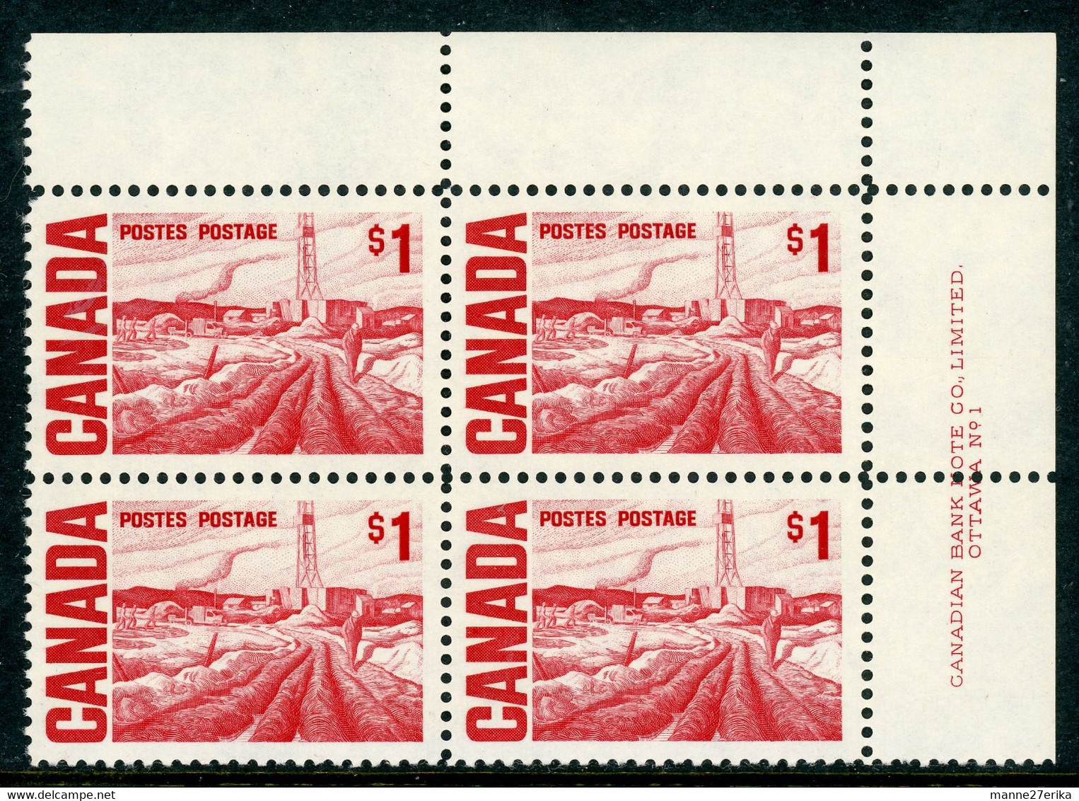 Canada MNH 1967-73 Centennial Definitives - Ongebruikt