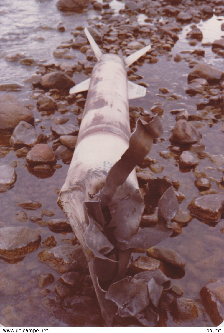 4 CP Photo Des Tirs De Fusées Soviétiques à Kerguelen En 1075, Photo M. Gaillard - TAAF : Terres Australes Antarctiques Françaises