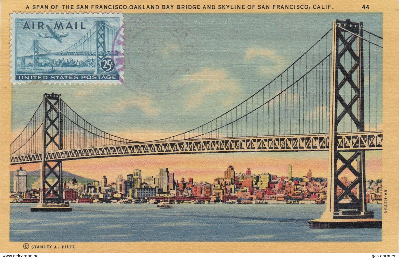 Carte Maximum USA Pont Bridge San Francisco - Maximumkarten (MC)