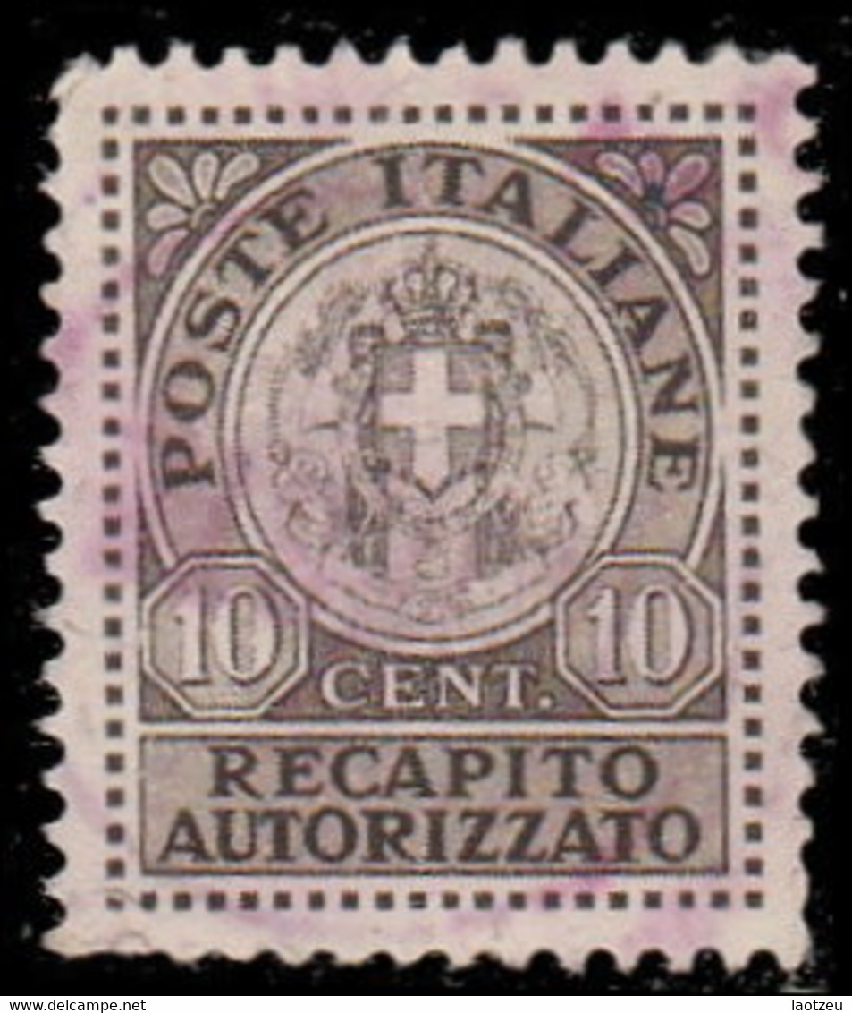 Italie Exprès 1930. ~ Ex 18 - Armoiries - Eilsendung (Eilpost)