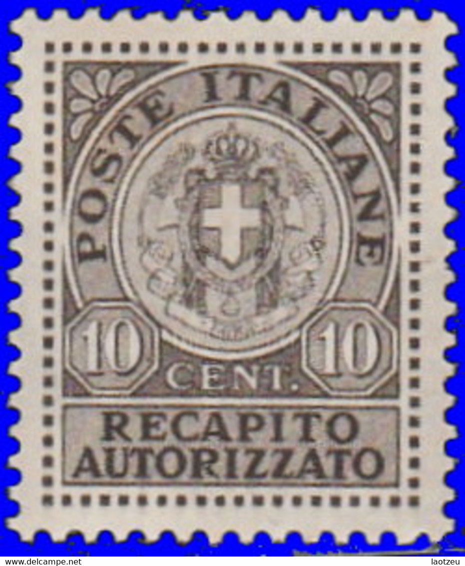 Italie Exprès 1930. ~ Ex 18** - Armoiries - Eilsendung (Eilpost)