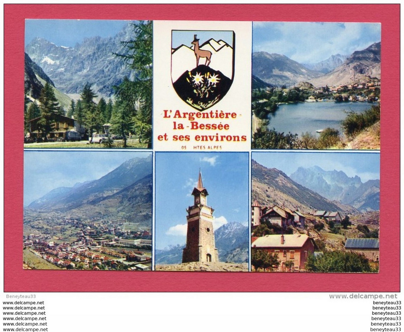 CP (Réf : V 522) Ci 1 C L'ARGENTIÈRE-la-BESSÉE Et Ses Environs (05 HAUTES ALPES) MULTI VUES - L'Argentiere La Besse