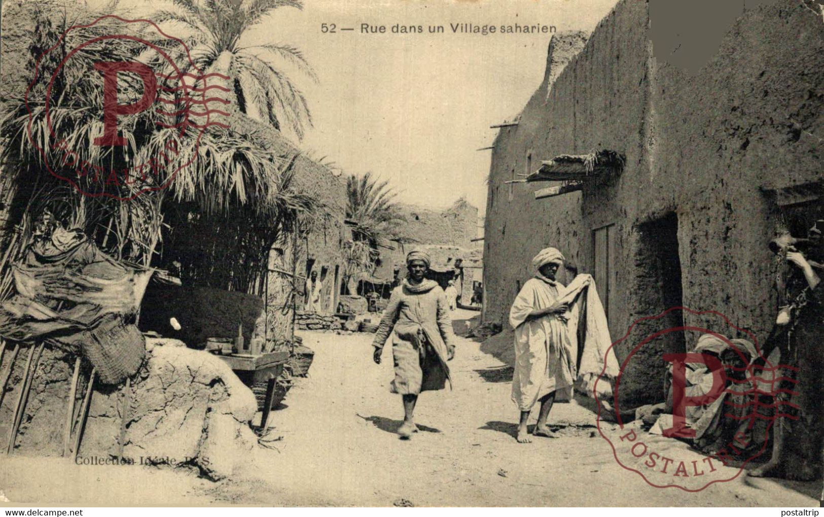 RUE DANS UN VILLAGE SAHARIEN - Westelijke Sahara