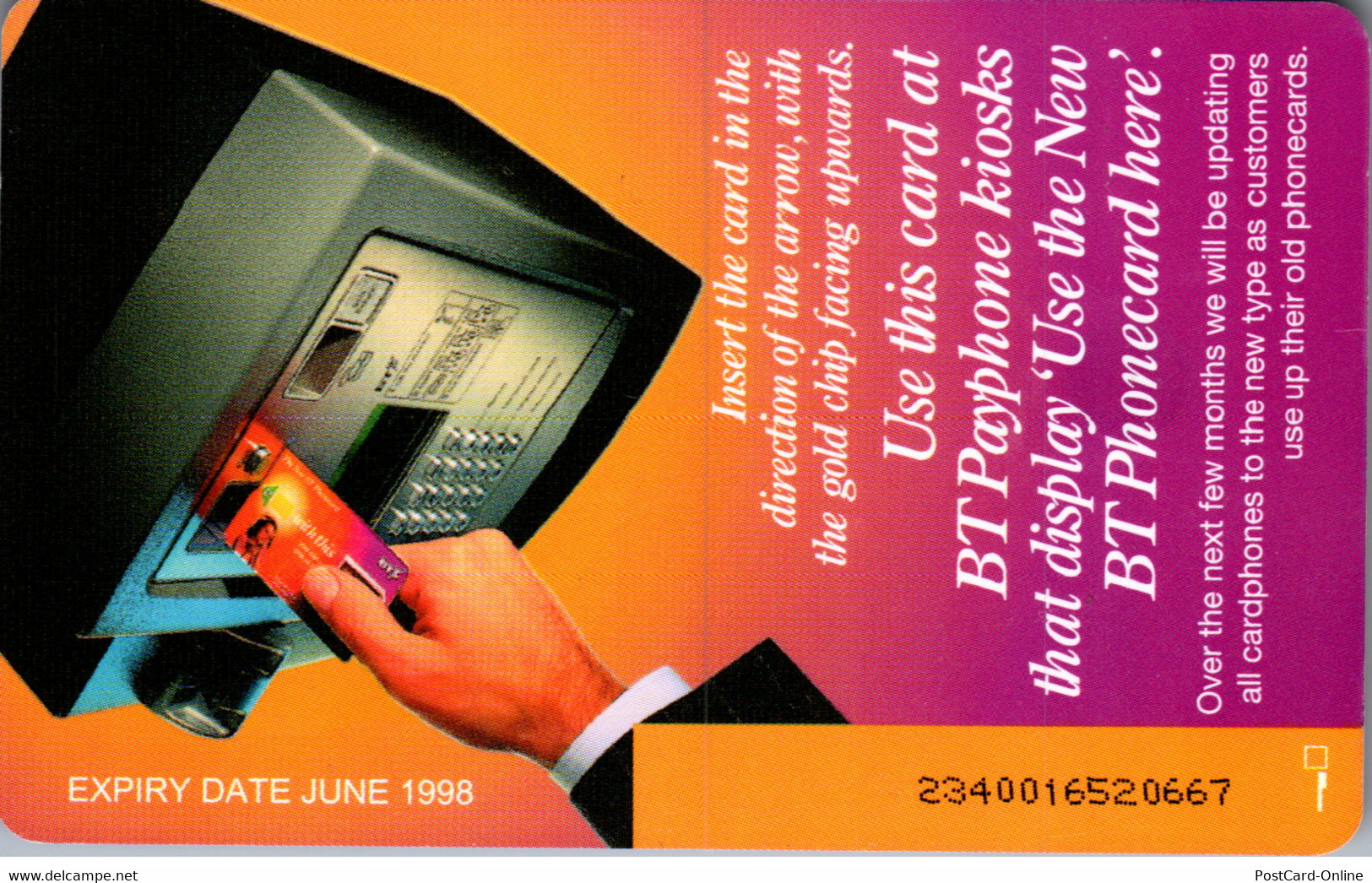 26860 - Großbritannien - BT Phonecard , Chip - BT Algemeen