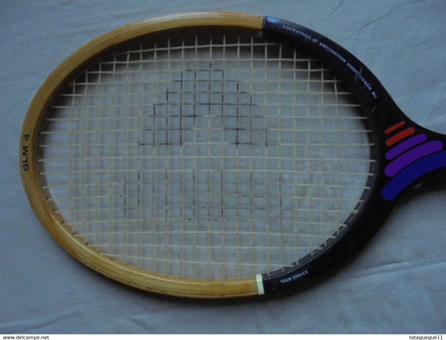 Vintage - Raquette De Tennis En Bois Donnay GLM 4 - Otros & Sin Clasificación